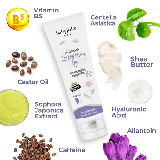Baby Jolie Paris Postpartum Restructuring Gel for Moms Mom Care > Pregnancy Skin Care > Pregnancy Lotion > Pregnancy Cream White Smoke