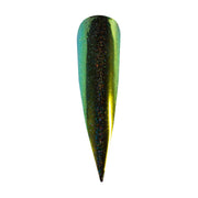 UberChic Beauty Chameleon Holographic Nail Powder: Amazon Princess Powder Dark Slate Gray