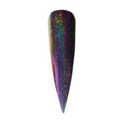 UberChic Beauty Chameleon Holographic Nail Powder: Arabian Nights Powder Dark Slate Gray