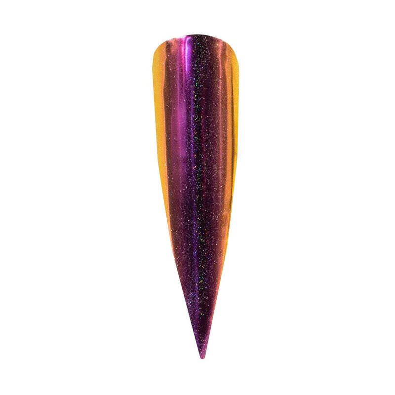 UberChic Beauty Chameleon Holographic Nail Powder: Egyptian Sunset Powder Dark Slate Gray
