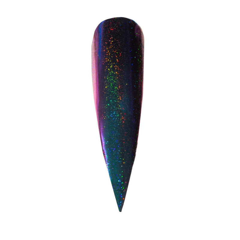 UberChic Beauty Chameleon Holographic Nail Powder: Jewel of the Nile Powder Dark Slate Gray