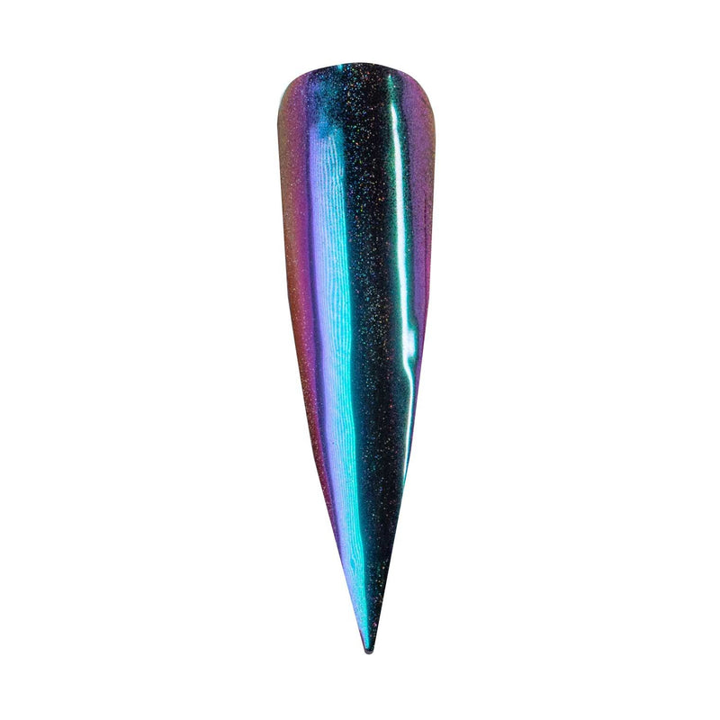 UberChic Beauty Chameleon Holographic Nail Powder: Jewel of the Nile Powder Dark Slate Gray