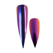 UberChic Beauty Chameleon Nail Powder: Royalty Suits Me Powder Dark Slate Gray