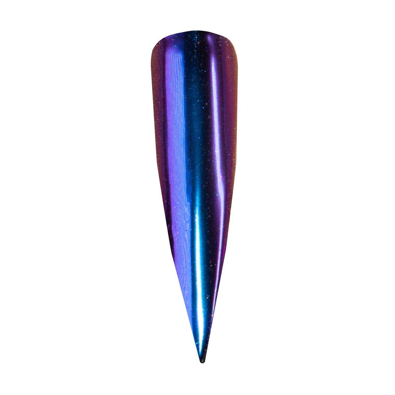 UberChic Beauty Chameleon Holographic Nail Powder: Royalty Suits Me Powder Dark Slate Gray
