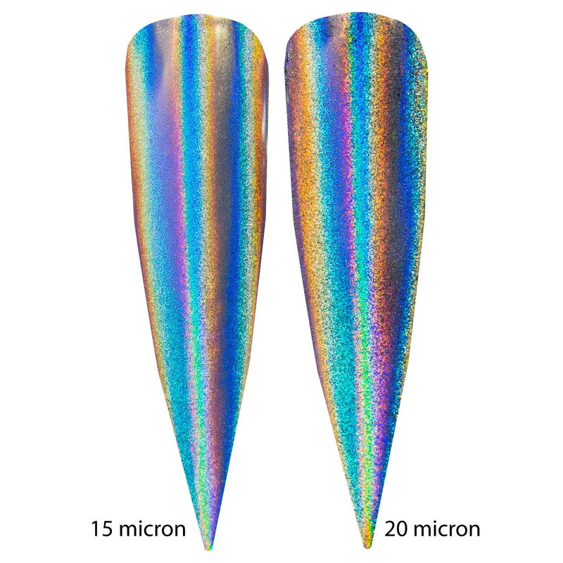 UberChic Beauty Holographic Powder (15 Micron) Powder Steel Blue