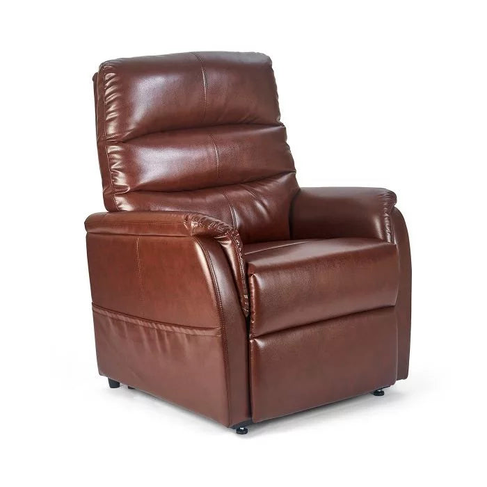 RIO Medical Supplies FDA CLEARED - 3 Position Lift Chair Deluna Elara PR-118 White Smoke Chestnut