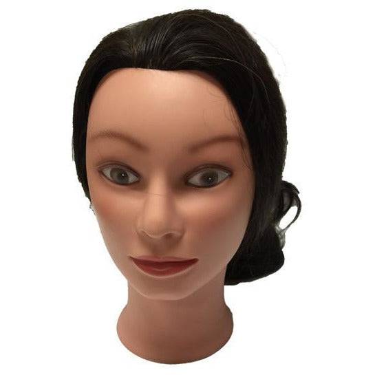 VIP Extensions Unique Collection Practice Mannequin Head, Female Version 2 Hair Tools White Smoke 8",10",12",14",16",18",20"