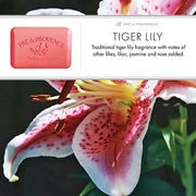 Pre De Provence Pre De Provence Tiger Lily Shea Butter Enriched Vegetable Soap 250g Enriched Vegetable Soap Tan