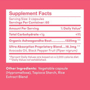 Further Food Premium Ashwagandha Eastern Remedies Light Coral 1 Pack,2 Pack,3 Pack