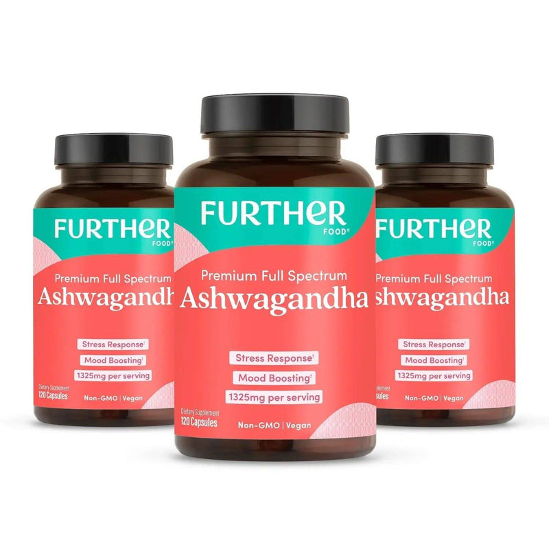 Further Food Premium Ashwagandha Eastern Remedies Salmon 3 Pack