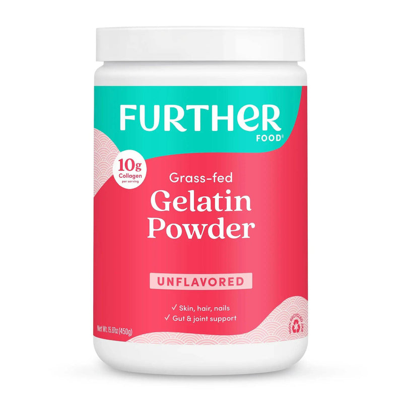 Further Food Premium Gelatin Powder Collagen Tomato 16 oz. (45 SERVINGS),32 oz. (90 SERVINGS)
