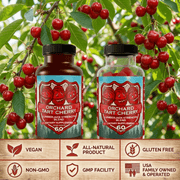 Hippie Farms Premium Tart Cherry Blend - Inflammation, Uric Acid, Sleep, Muscle Recovery Vitamins & Supplements Tan Capsules - 60 count,Capsules - 90 count,Gummies - 60 Count