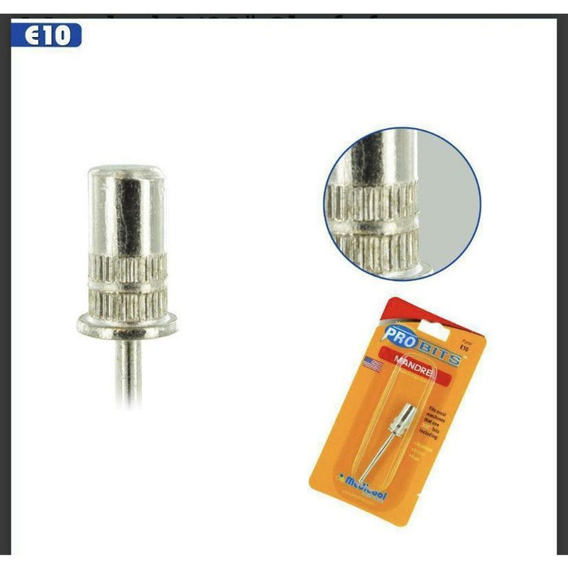 VIP Extensions Medicool Pro Bits Pedicure Nail Care White Smoke MANDREL E10