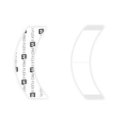 VIP Extensions PRO-FLEX II TAPE CONTOURS AND MINIS Wig Adhesive White Smoke CC CONTOUR 36PC/BAG