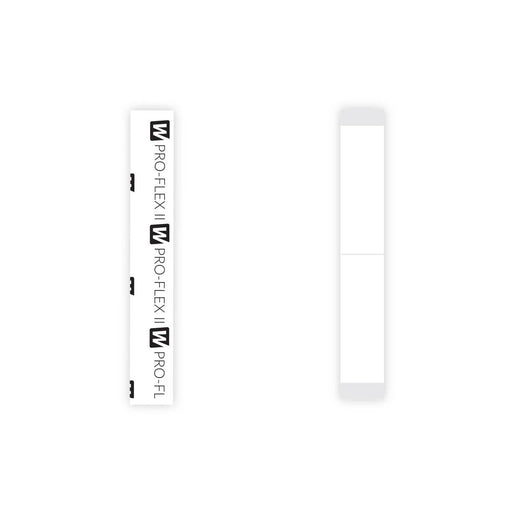 VIP Extensions Walker Tape Pro-Flex II Tape, Straight Strips Wig Adhesive White Smoke 1x2''x3'' Straight Strips 36 PCs/Bag