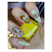 UberChic Beauty Autumn Mood Stamping Plate Dark Gray