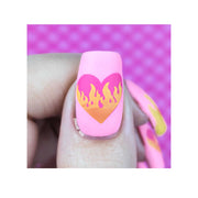 UberChic Beauty Light It Up Stamping Plate Plum