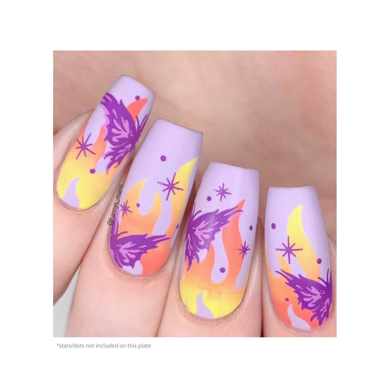 UberChic Beauty Light It Up Stamping Plate Tan
