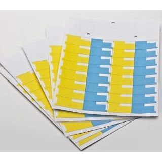 Dispill Dispill® Standard Labels - Yellow/Blue/Yellow/Blue (50 ct) General office Gray
