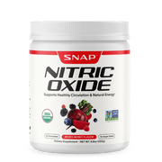 Snap Supplements Nitric Oxide Organic Beets - Mixed Berry Flavor White Smoke