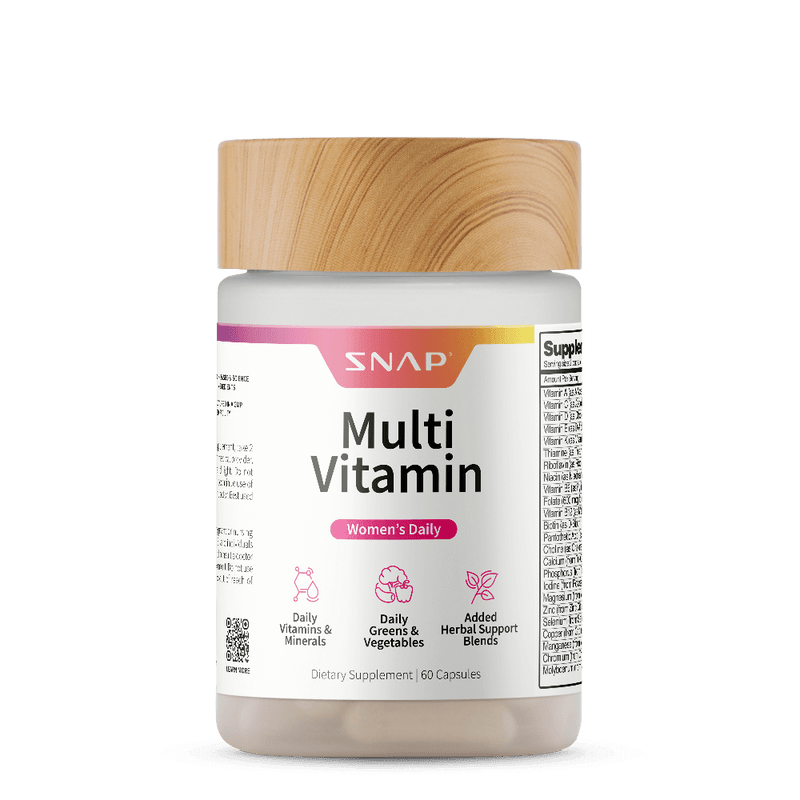 Snap Supplements Daily Multivitamin for Women White Smoke