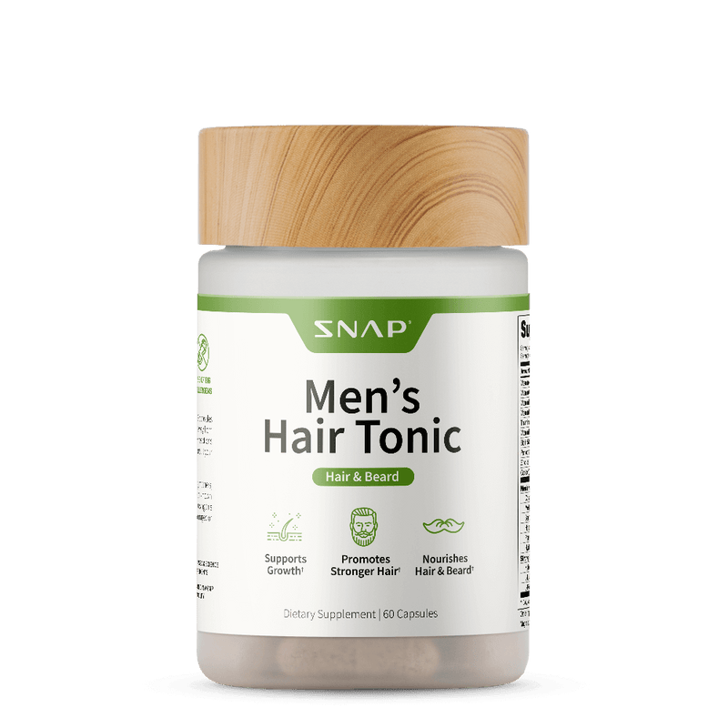 Snap Supplements Hair Growth Supplement for Men White Smoke
