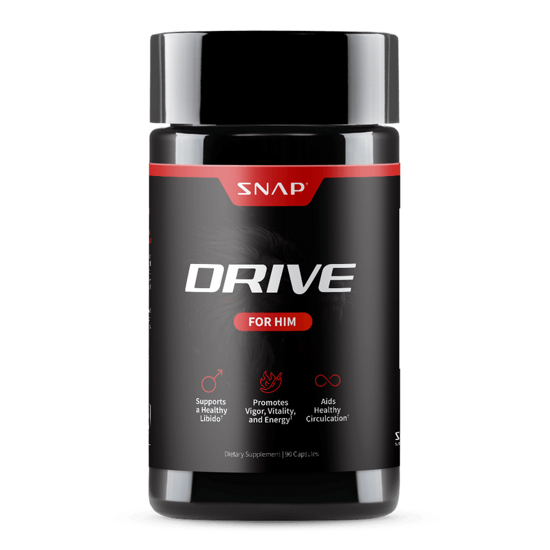 Snap Supplements Male Drive Stack + Free E-Book Black