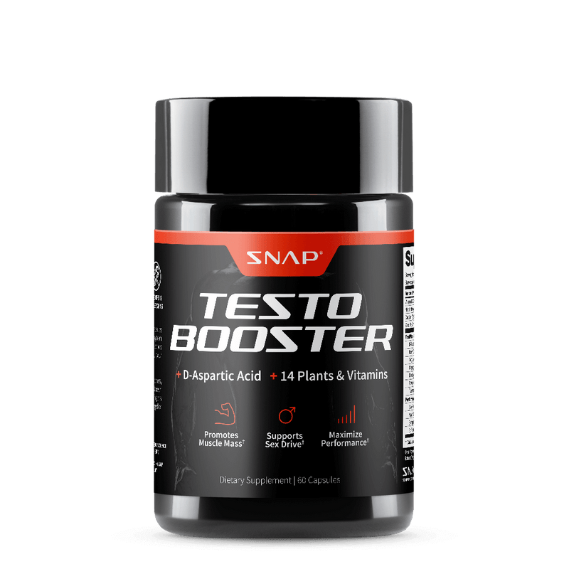 Snap Supplements Ultimate Male Drive Stack + Free E-Book Black
