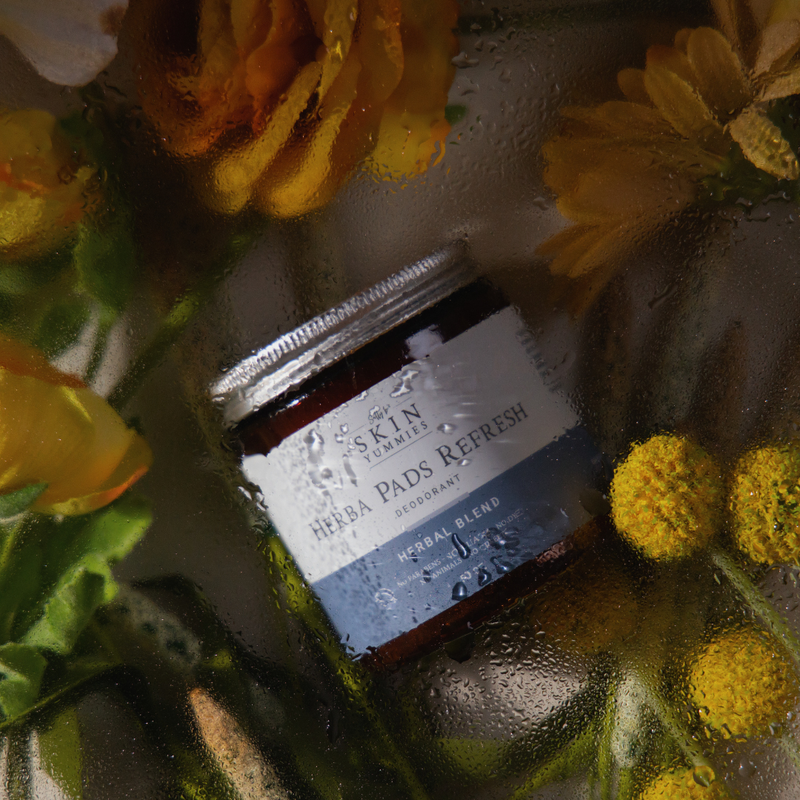 Sally B's Skin Yummies Organic Herbal Deodorant Pads for Odor Control Body Dark Slate Gray