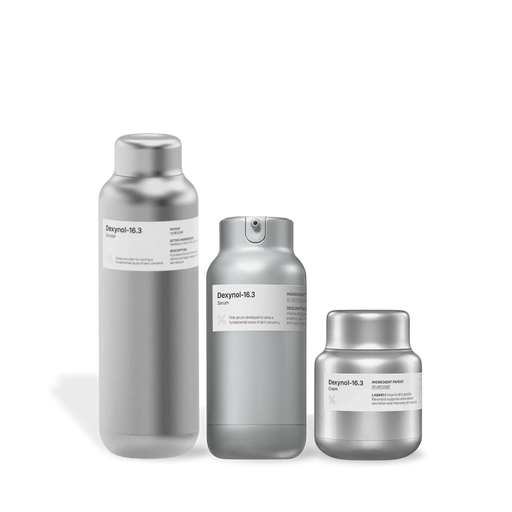 PERCENT SCIENCE Dexynol-16.3 Acne-Line Trio Set - PROMOTION Black
