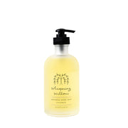 Whispering Willow Lavender Natural Hand Soap in a Glass Bottle Liquid Soap Pale Goldenrod