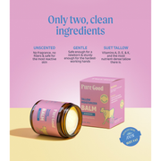 Pure Good LLC Unscented · Tallow Balm Tallow Balm Plum Regular,Large