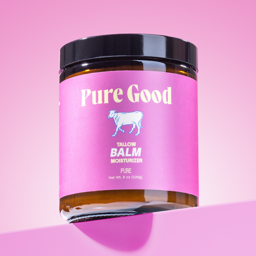 Pure Good LLC Pure - Tallow Balm Moisturizer Tallow Balm Misty Rose 4 oz,8 oz