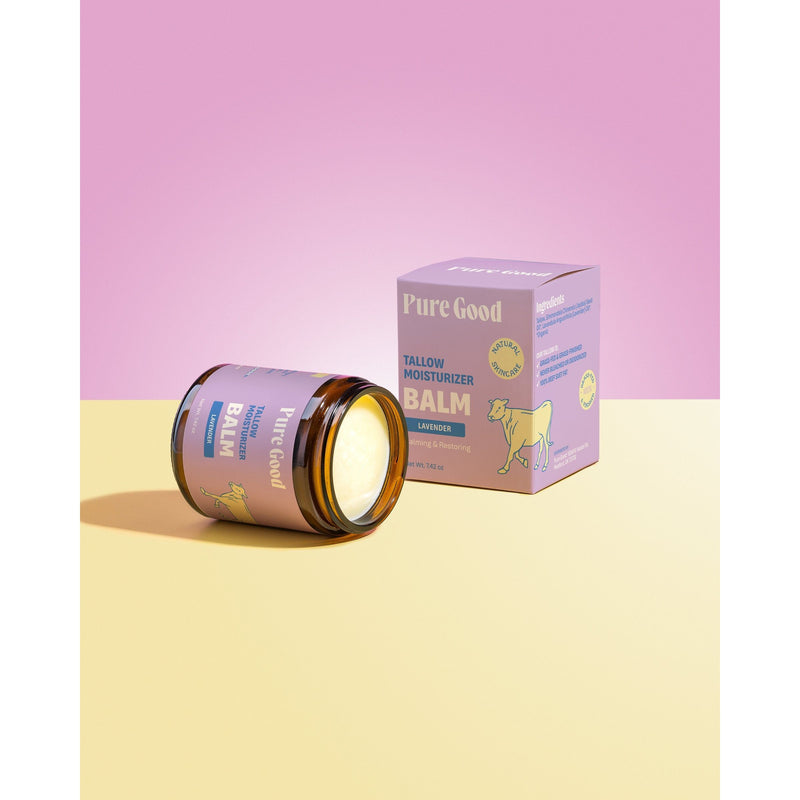 Pure Good LLC Lavender · Tallow Balm Tallow Balm Plum Regular,Large