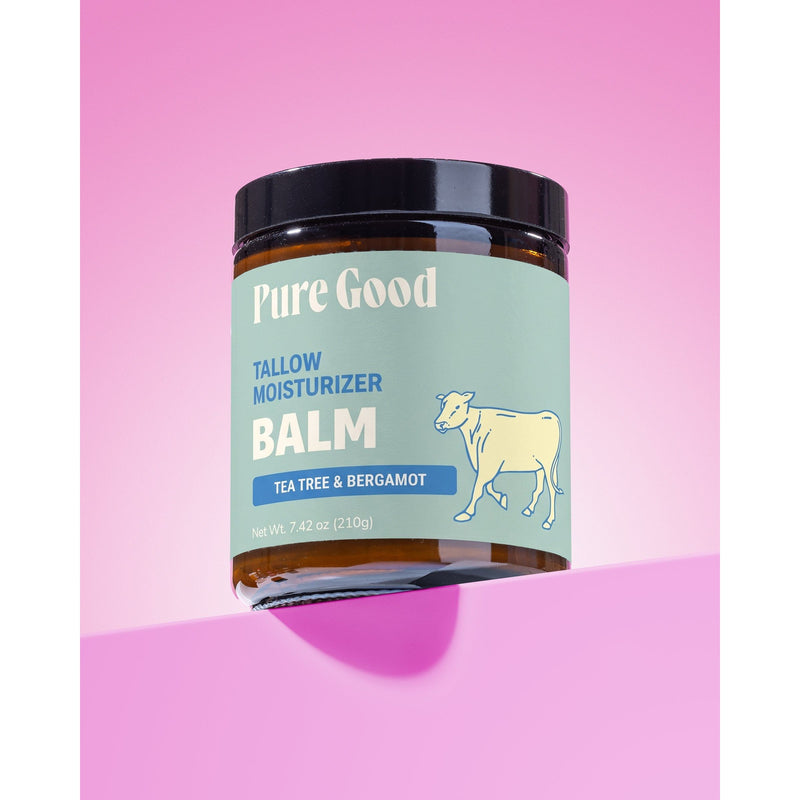 Pure Good LLC Clean & Fresh · Tallow Balm Tallow Balm Plum Regular,Large
