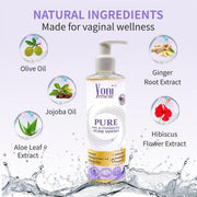 yoni rescue PURE - Yoni Wash + Probiotic Yoni Wash White Smoke 4oz,8oz