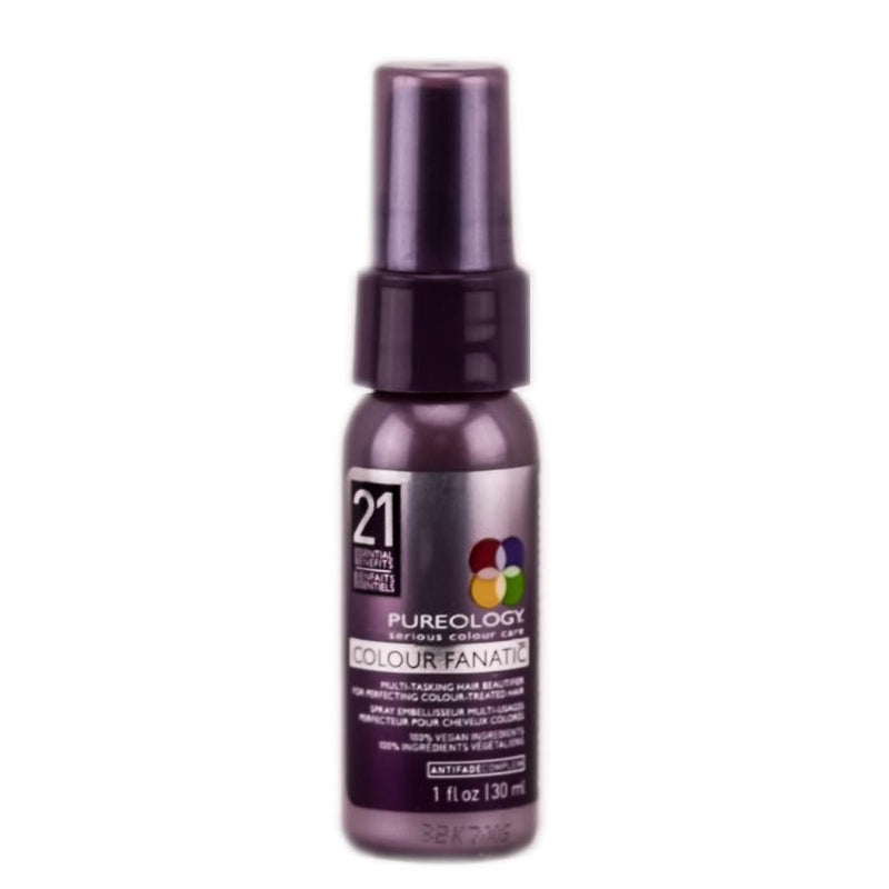 VIP Extensions Pureology Colour Fanatic Multi-Tasking Hair Beautifier 1 oz Leave-In Conditioner White Smoke