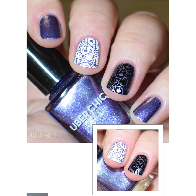 UberChic Beauty Enchanted - Stamping Polish Stamping Polish Gray