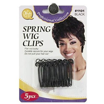 VIP Extensions Qfitt Spring Wig Clips Hair Accessories Lavender