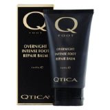 VIP Extensions Qtica Intense Overnight Foot Repair Balm, 3 oz Foot Care Black