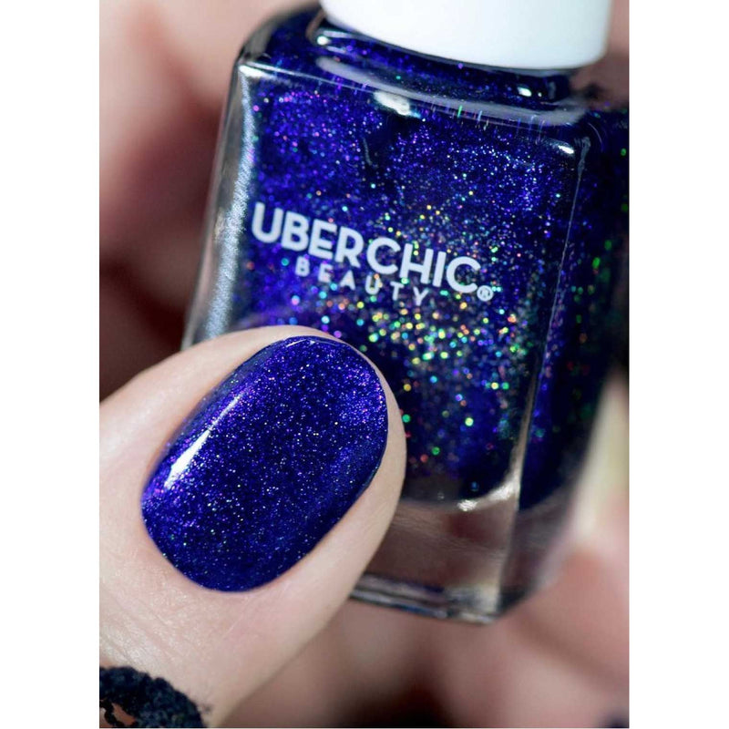 UberChic Beauty Quit Yo Witchin - Holographic Polish Regular Polish Gray