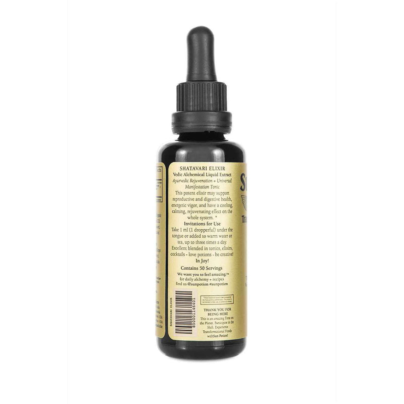 Sun Potion Shatavari Transcendent Elixir tincture Dark Slate Gray 50ml Shatavari tincture