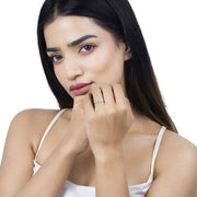 Bids.com 0.51 Carat Genuine Zambian Emerald and White Diamond 14K Yellow Gold Ring Rings White Smoke size 6.00,size 7.00,size 8.00,size 5.00,size 9.00