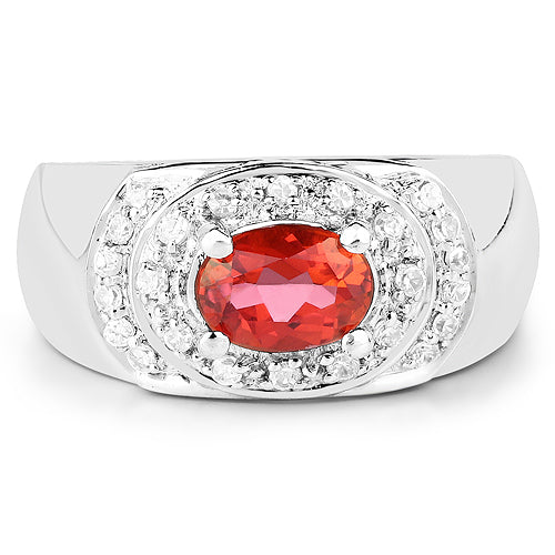 Bids.com 1.37 Carat Genuine Pink Topaz and White Cubic Zirconia .925 Sterling Silver Ring Rings Lavender size 5.00,size 11.00,size 6.00,size 6.50,size 7.00,size 8.00,size 9.00