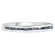 Bids.com 0.20 Carat Genuine Blue Diamond .925 Sterling Silver Ring Rings White Smoke size 7.00,size 8.00,size 9.00,size 5.00,size 5.50,size 6.50,size 7.75,size 8.50,size 6.00,size 6.75,size 10.50,size 10.75,size 10.00
