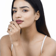 Bids.com 0.18 Carat Genuine Zambian Emerald and White Diamond 14K White Gold Ring Rings White Smoke size 5.00,size 6.00,size 7.00,size 8.00,size 9.00