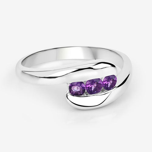 Bids.com 0.54 Carat Genuine Amethyst .925 Sterling Silver Ring Rings Lavender size 11.00,size 11.50,size 12.00,size 12.50,size 6.00,size 7.00,size 8.00,size 9.00,size 5.00,size 13.00,size 14.00
