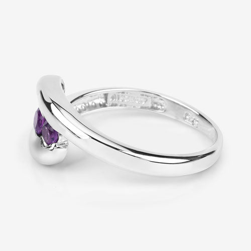 Bids.com 0.54 Carat Genuine Amethyst .925 Sterling Silver Ring Rings Lavender size 11.00,size 11.50,size 12.00,size 12.50,size 6.00,size 7.00,size 8.00,size 9.00,size 5.00,size 13.00,size 14.00