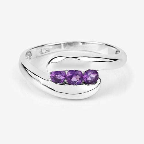 Bids.com 0.54 Carat Genuine Amethyst .925 Sterling Silver Ring Rings Lavender size 11.00,size 11.50,size 12.00,size 12.50,size 6.00,size 7.00,size 8.00,size 9.00,size 5.00,size 13.00,size 14.00