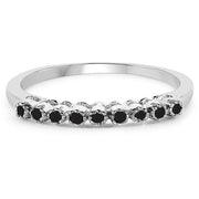 Bids.com 0.32 Carat Genuine Multi Diamond .925 Sterling Silver Ring Rings White Smoke size 6.00,size 7.00,size 8.00,size 9.00